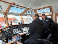 Puerto San Antonio destaca capacitación a patrones de lanchas de práctico para mejora en maniobras