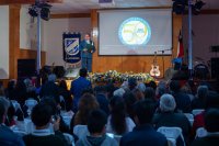 Puerto San Antonio compartió el 50 Aniversario del Liceo Poeta Vicente Huidobro de Cartagena.