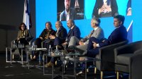 Descarbonización, ciberseguridad, delincuencia y Puerto Exterior, los temas que coparon la agenda de Trans Port 2023.