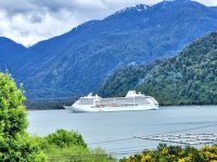 Puerto Chacabuco recibirá un 44% más de recaladas de cruceros durante la Temporada 2023-2024