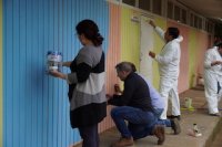 San Antonio Circular: el programa de reciclaje de neumáticos que impulsan el municipio y Puerto San Antonio para mejorar la calidad de vida de escolares