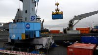 Terminal Pacífico Sur Valparaíso, TPS, realizó un segundo embarque con viviendas sociales con destino a Rapa Nui.