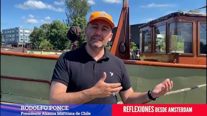 El presidente de la Alianza Marítima de Chile, Rodolfo Ponce, llama a rescatar el RAM El Poderoso abandonado en Talcahuano.