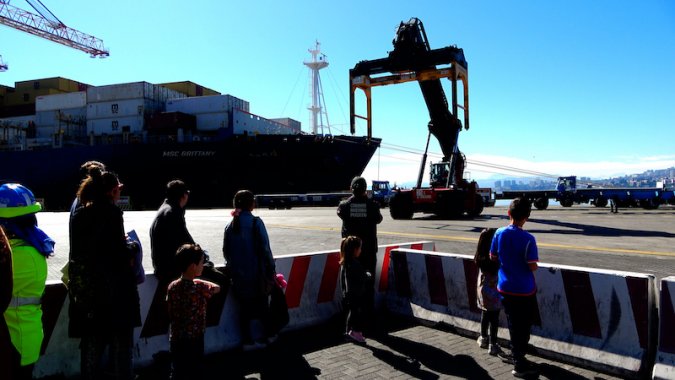 Más de 300 personas participaron en el “Conoce tu Puerto” 2023.
