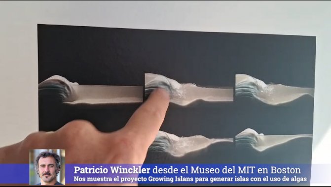 Patricio Winckler visitó el Museo del Instituto Tecnológico de Massachusett en Boston.