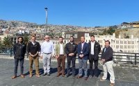 Ejecutivos de Empormontt destacaron modelo logístico de EPV en visita a Valparaíso