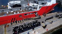 Lientur, el poderoso remolcador que incorporó la Armada para incrementar sus operaciones en la Antártida.