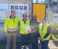 Terminal San Antonio de la División Depósitos de D&C Group avanza en promover prevención de riesgos entre sus colaboradores