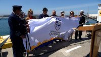 Apoteósica despedida brindó Quintero al velero Beau Geste que emprenderá una travesía oceánica alrededor de la Cuenca del Pacífico.