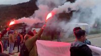 Protestas en Valparaíso, Puerto Montt, Talcahuano y Chiloé, en contra de la apertura del cabotaje.