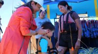 Fundación Mascarona realizó vacaciones oceánicas para acercar al mar a las familias de los tripulantes.