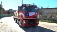 Gracias a la solidaridad fuera de límite de camioneros y comunidad de Cauquenes arribó valiosa ayuda para los damnificados por el megaincendio.