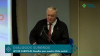 Exposición del senador Alejandro Kusanovic sobre la apertura del cabotaje.