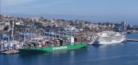 Puerto Valparaíso aumenta en un 16,7% la transferencia de carga durante primer trimestre de 2025