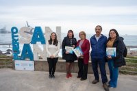 Puerto San Antonio inaugura Paseo Borde Costero Norte y proyecta extensión de obras de integración urbana en el Bellamar