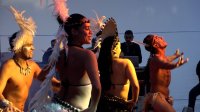 Con una espectacular presentación del Ballet Kari Kari se conmemoró el Sexto Aniversario de la travesía del Kuini Analola que unió el continente con Rapa Nui.