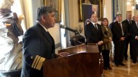 Designado nuevo Comandante en Jefe de la Armada de Chile, vicealmirante Fernando Cabrera es un acérrimo, es decir un muy fuerte, vigoroso y tenaz defensor de la Marina Mercante Nacional.