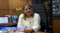 La presidenta de la Fundación Mascarona, Raquel Meza Labarra, nueva presidenta de Wista Chile.