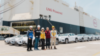 Nuevo hito en Tmaz: primer puerto de México en recibir autos eléctricos de BYD