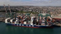 Primer servicio naviero directo entre Chile y Asia inauguran en DP World San Antonio.