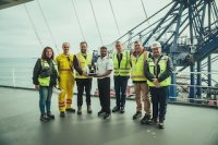 San Antonio Terminal Internacional recibe recalada inaugural en Chile del buque ONE Spirit