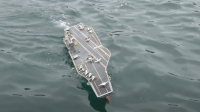 El día en que un portaviones y una fragata recalaron en el muelle Asimar de Quintero