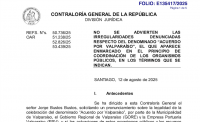 Contralora Dorothy Perez descarta existencia de irregularidades en Acuerdo por Valparaíso