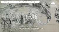 Descubrimiento de Quintero en 1536 por la carabela Santiaguillo.