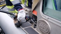 Inédita carga de e-Combustibles realizó HIF Global en una lancha de la Armada.