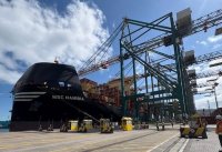 DP World San Antonio atiende recalada inaugural de nuevo buque portacontenedores MSC Namibia