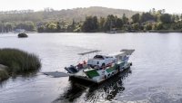 En Valdivia diseñan y construyen la primera barcaza autónoma y eléctrica del país