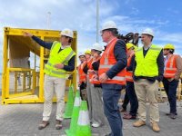 Delegación público privada noruego-danesa de parques eólicos marinos visitó puerto de San Vicente Delegación público privada noruego-danesa de parques eólicos marinos visitó puerto de San Vicente