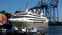 Crucero francés de lujo Le Boreal arribó a Terminal Pacífico Sur Valparaíso, TPS. Crucero francés de lujo Le Boreal arribó a Terminal Pacífico Sur Valparaíso, TPS.