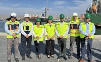 Viceministro de Comercio Exterior de Bolivia y Nueva Directora de ASP-B visitaron el Puerto de Arica