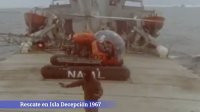 Histórico rescate en Isla Decepción en el territorio chileno antártico en 1967.