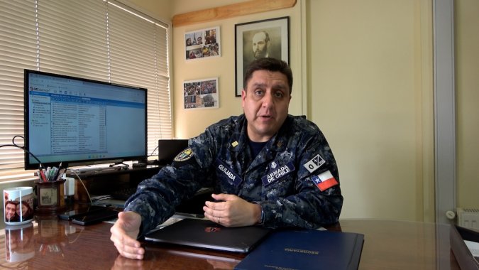 Los desafíos del nuevo Capitán de Puerto de Quintero, Rafael Quijada, en el principal puerto energético del país.