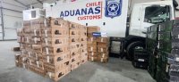 Camión escáner intercepta contrabando de cigarrillos y ketamina en Colchane