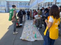 STI impulsa proyecto de renovación de patio escolar del Liceo Juan Dante Parraguez
