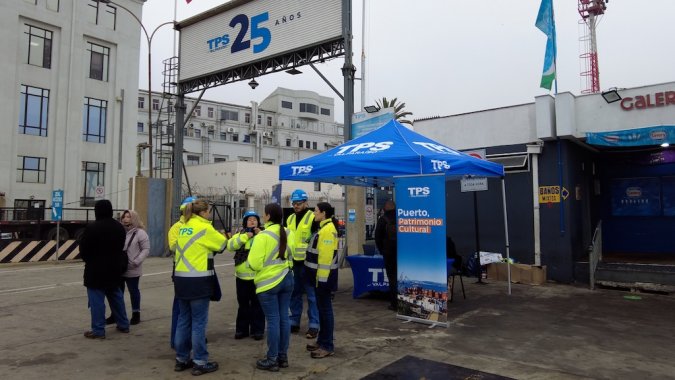 TPS abrió sus puertas al público y mostró su actividad en visitas guiadas.