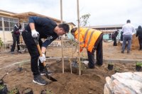 STI inaugura renovado patio del Liceo Juan Dante Parraguez