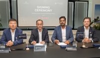 Hanseatic Global Terminals, Grupo Imetame y SANY firman un acuerdo para los principales equipos de la nueva terminal en Aracruz