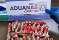 Aduana intercepta a viajeros que transportaban 1 kilo 352 gramos de pasta base y cocaína en ovoides Aduana intercepta a viajeros que transportaban 1 kilo 352 gramos de pasta base y cocaína en ovoides