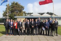 Autoridades nacionales, regionales y diplomáticas visitan Huachipato para conocer su potencial en la integración logística y energética entre Biobío y Argentina