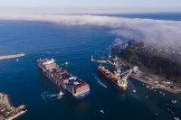 Puerto San Antonio acumula a julio un aumento de 2,3% en transferencia de carga pese a una desaceleración en los últimos dos meses